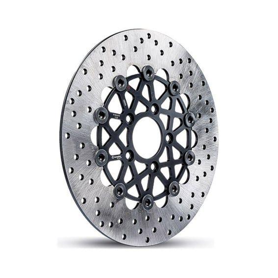 stainless floating brake rotor set. Front L&R