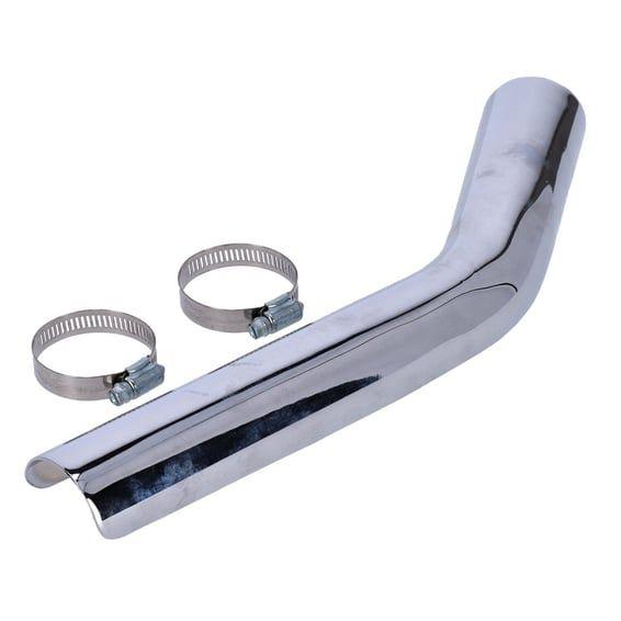 Heatshield rear. Chrome
