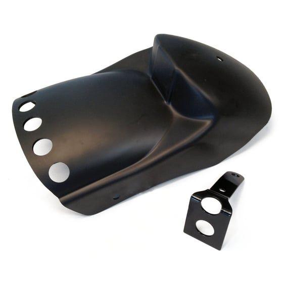 XL 'Short Bobber' rear fender. Matte black