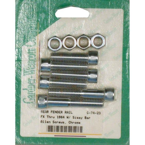 fender strut mount kit. Chrome Allen head