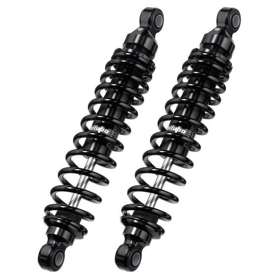 WMB dual shock absorber set. Black. 341mm,