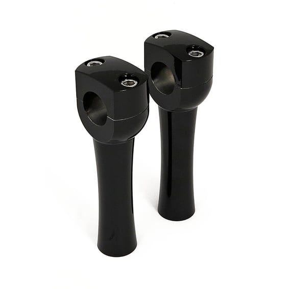 Dighton 5" domed risers. Black