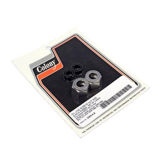 oil line sleeve and nut kit