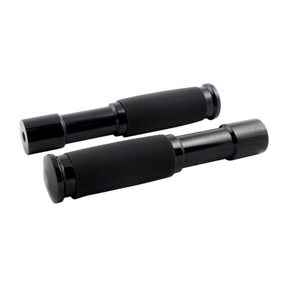 Avon Rigid highway pegs Custom Contour, black anodized