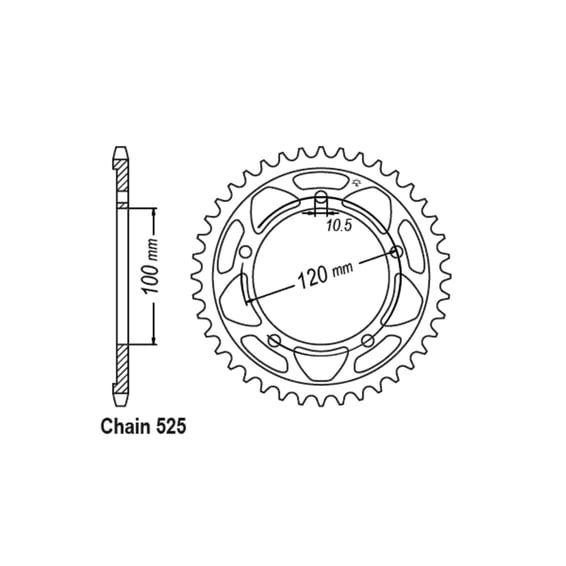 JT Rear Sprocket 713.40