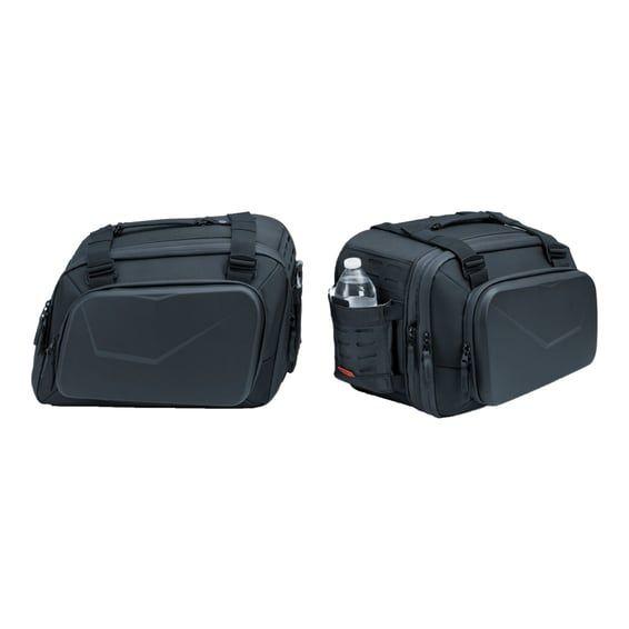 Xkursion XB fast lane saddlebags. Black