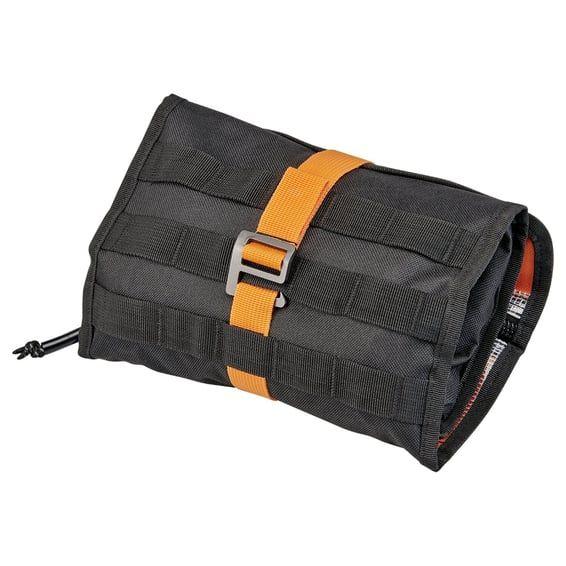 Exfil-0 2.0 tool roll. Black/orange