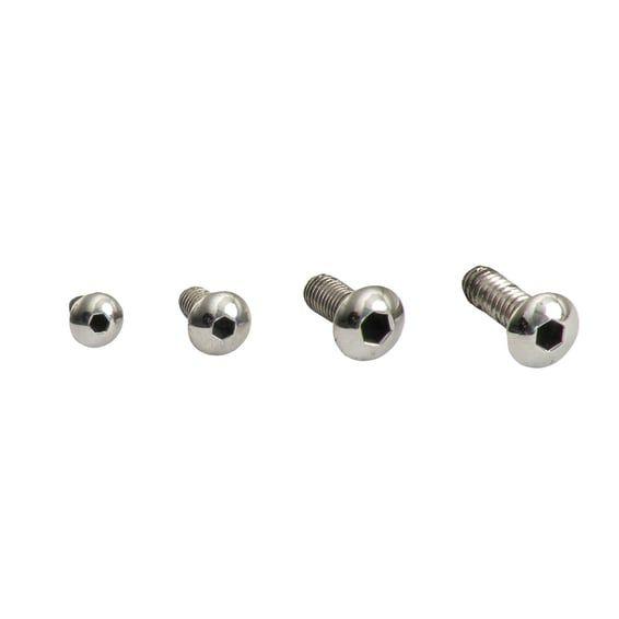 Buttonhead bolt pol. ss 10/24 x 5/8