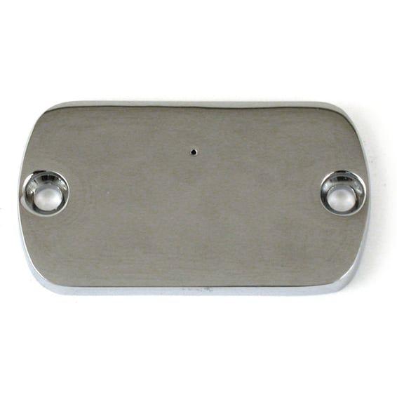 H/b master cyl. cover. Chrome, smooth