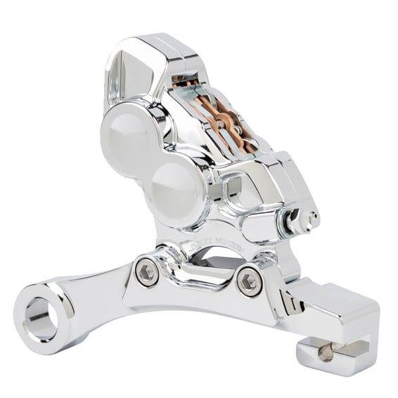 4-piston caliper & bracket kit. Rear