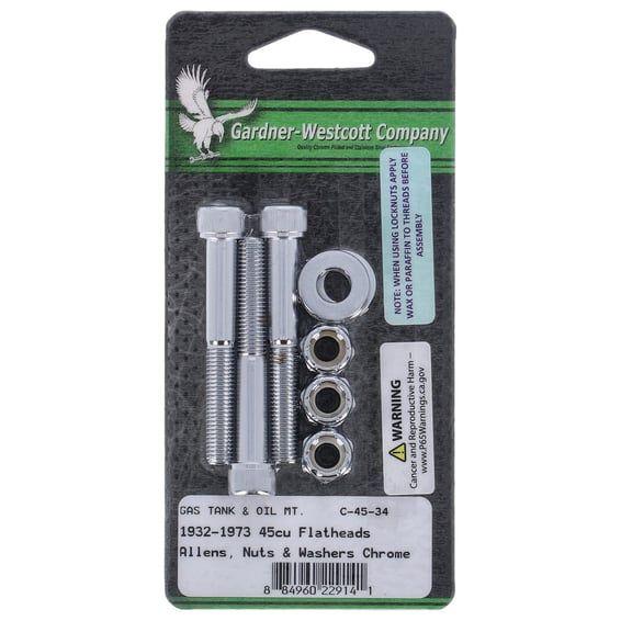 gas tank & oil tank mount kit. Allen head