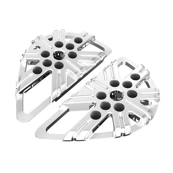 10-Gauge passenger floorboards. Chrome