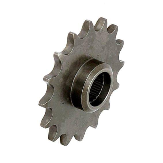 steel front sprocket. 16 teeth