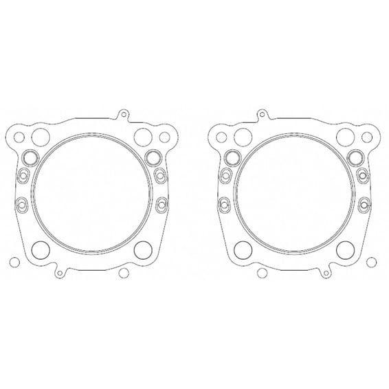 cylinder head gasket set. .040" MLS 4.320" bore