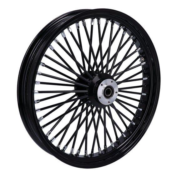 radial 48 fat spoke front wheel 3.50 x 23 DF black