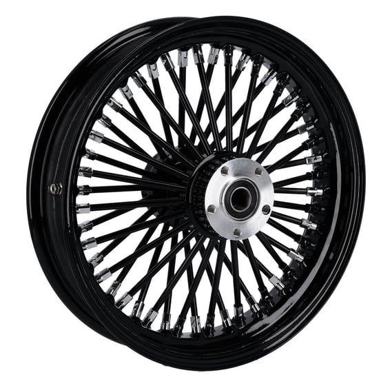 radial 48 fat spoke rear wheel 3.50 x 16 black