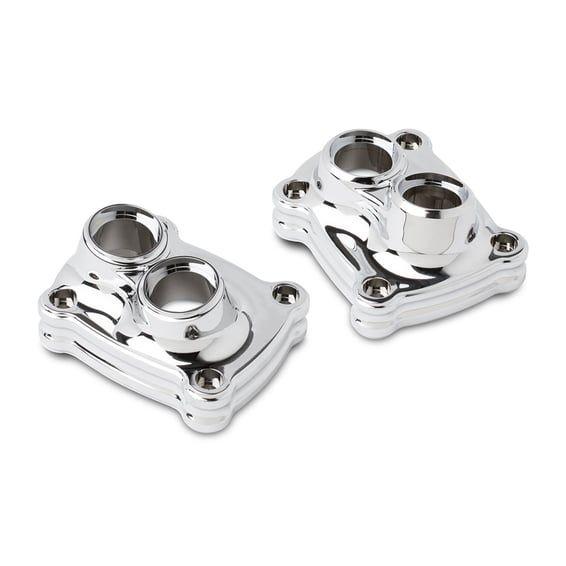 10-Gauge tappet block cover kit. Chrome