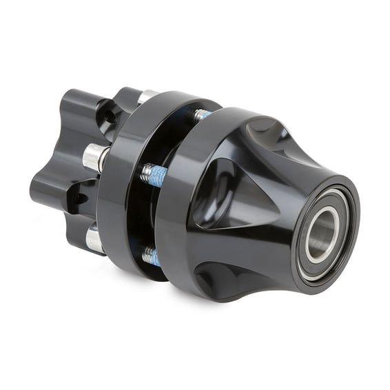 Wheel hub front black SF