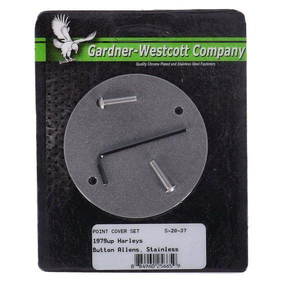 GW, point cover mount kit. Stainless, buttonhead allen