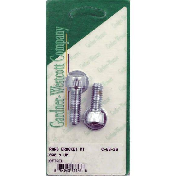 GW, bracket to transmission housing bolt kit. Chrome