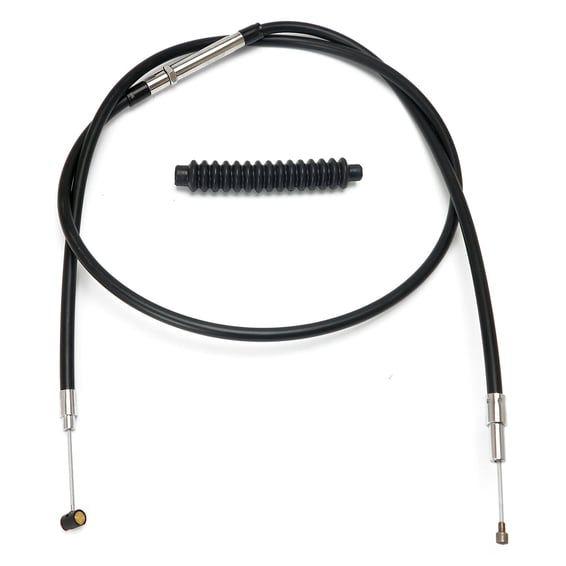 clutch cable. Longitudinally wound, black