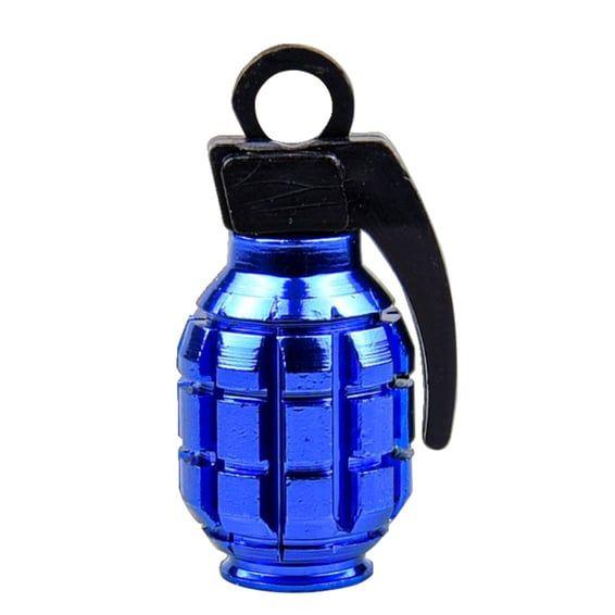Trik Topz, Hand Grenade license plate mounts. Blue