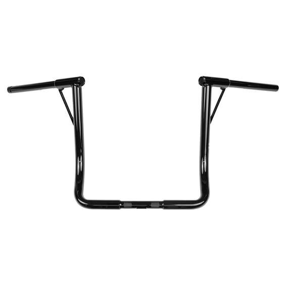 1-1/4" Louie B bar, 16" rise. Black