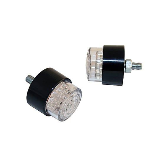 Mini LED bullet LED taillight. with housing. Clear lens