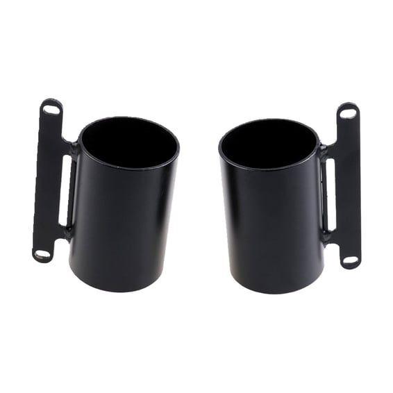 lower fork cover kit. Matte black