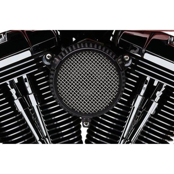 Naked air cleaner kit. Plain. Black
