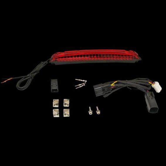 Tour-Pak luggage rack LED light bar. Red