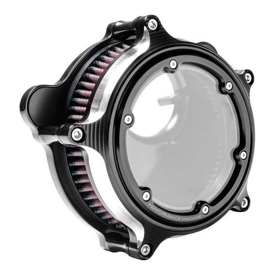 PM, Vision air cleaner kit. Black CC