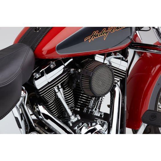 Naked air cleaner kit. Plain. Black