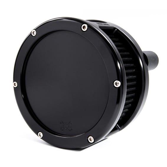 BA air cleaner. Black. Black filter. Solid cover