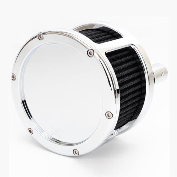 BA Race Series air cleaner. Chrome. Solid cover