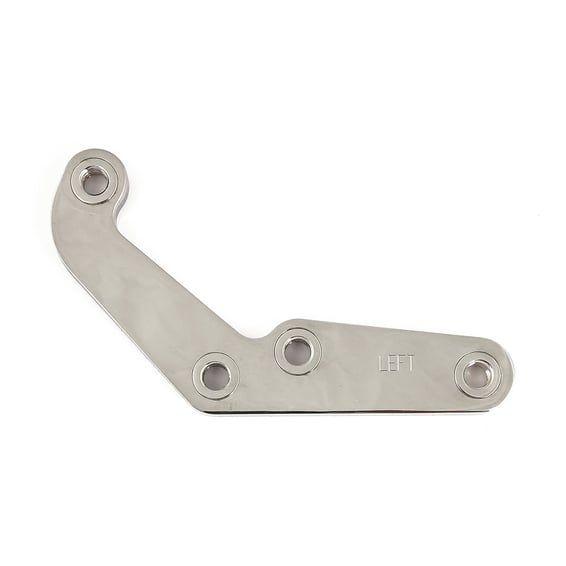 PM, Caliper bracket, 11.5" front left. Chrome