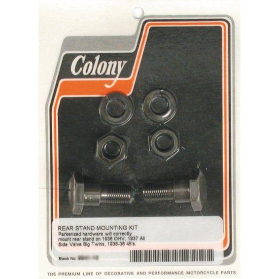 rear stand mount kit. Black