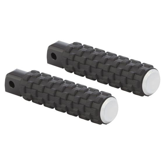 Air Trax rider foot pegs. Chrome