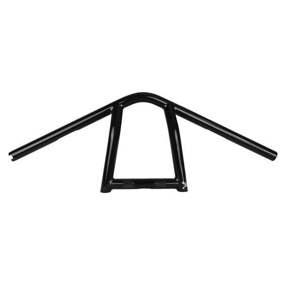 The Jim 1" handlebar 9" high. Black