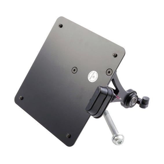 side mount license plate bracket, black. Germany