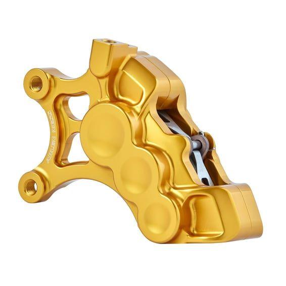 6P differential bore brake caliper F/L. Gold