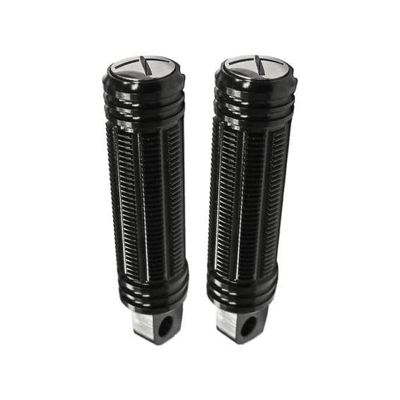 Stash foot pegs. Black anodized