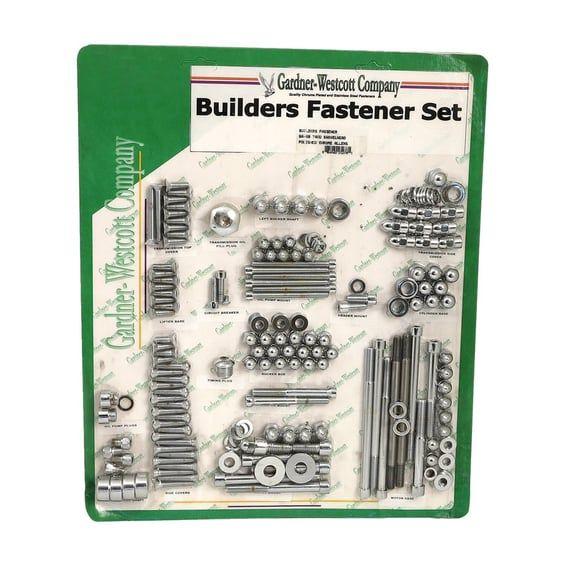 Builders fastener set, polish. allen