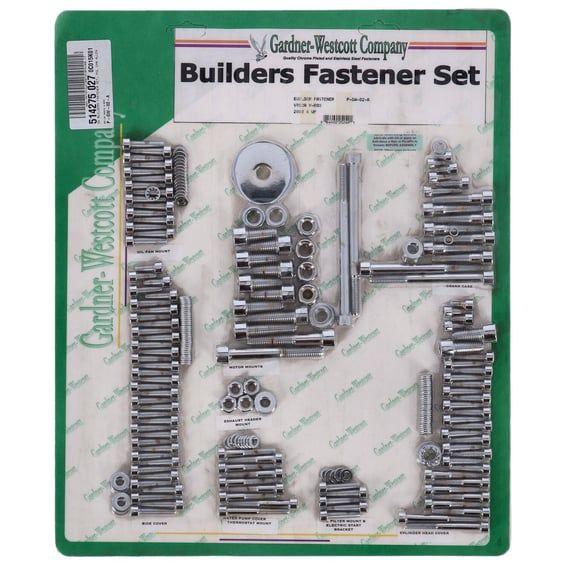 Builders fastener set, pol chr allen