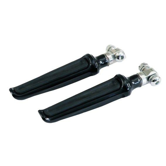 PM, Contour foot pegs. Black