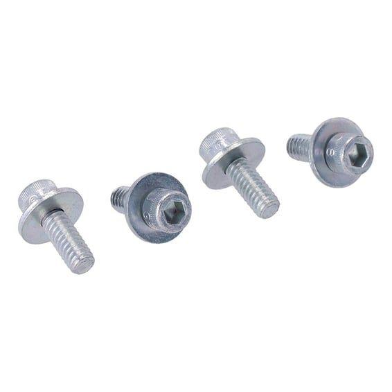 Screw, splash guard mount