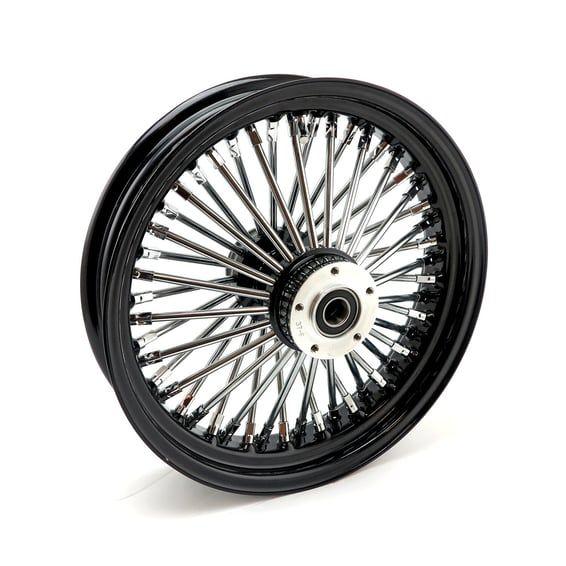 radial 48 fat spoke front wheel 3.50 x 16 DF black