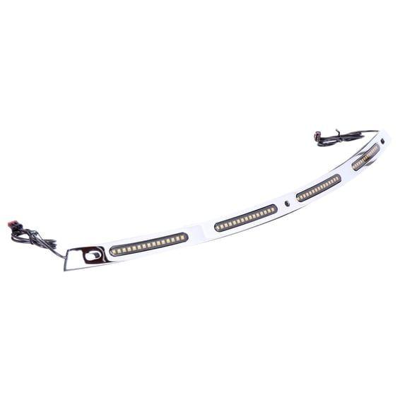 sequential windshield trim. Chrome