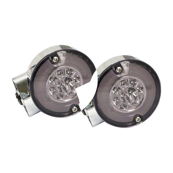 Ringers, FL LED taillight/turn signals. Rear. Chrome