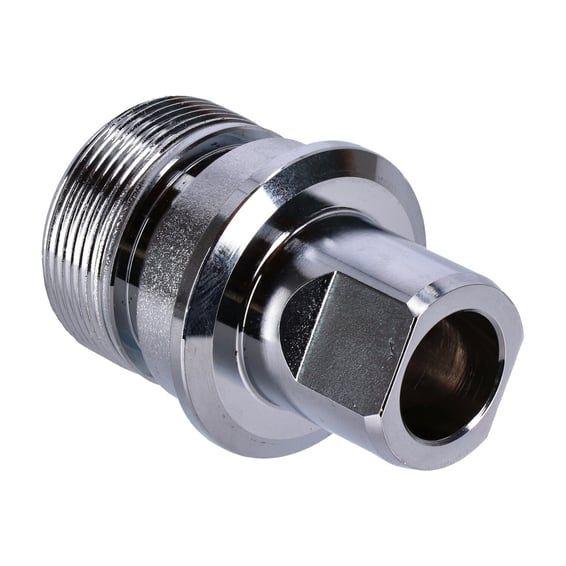 Fork tube plug. Chrome
